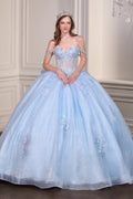 Off Shoulder Corset Ball Gown