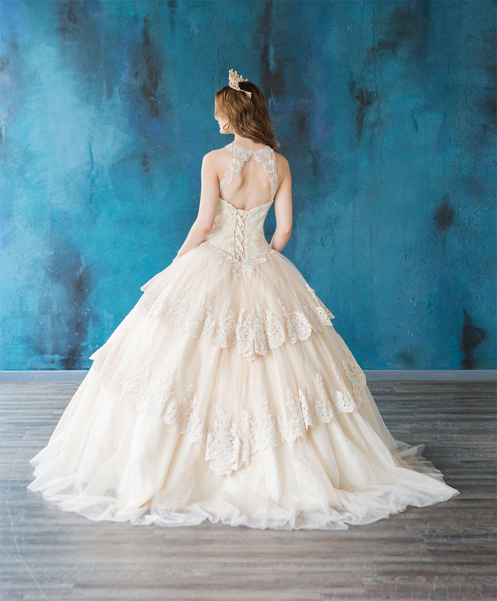 Lace Applique Quinceanera Dress by Calla KY-75208